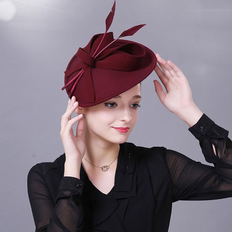 Vintage Fascinator Hat Fascinator Headband for Wedding Bridal Showers Church Daily Wear