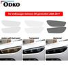 Autoscheinwerfer Schutzfolie Frontlicht Transparent Getönt Schwarz TPU Aufkleber Für Volkswagen Scirocco MK3 TDI R Line 2008-2017