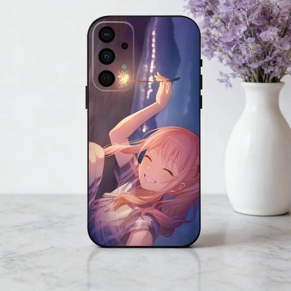 P-Project S-SEKAI M-Mizuki A-Akiyama Phone Case For Samsung Galaxy A73,A72,A71,A70,A53,A52,A51,Others Soft Black Cover
