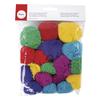 Fil Pompons Kit "Ethno Mix", 3,8+5cm , coul.+tailles assorties, sct.-LS 18pces
