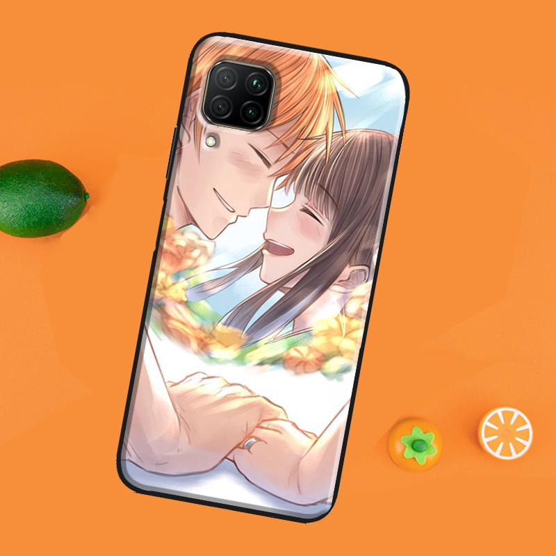 

Чехол «Корзина с фруктами» в стиле аниме для Huawei P40 P20 P30 Pro Mate 20 Lite P Smart 2019 Nova 5T Honor 50 Lite 10i 8X 9X Honor 50 Lite