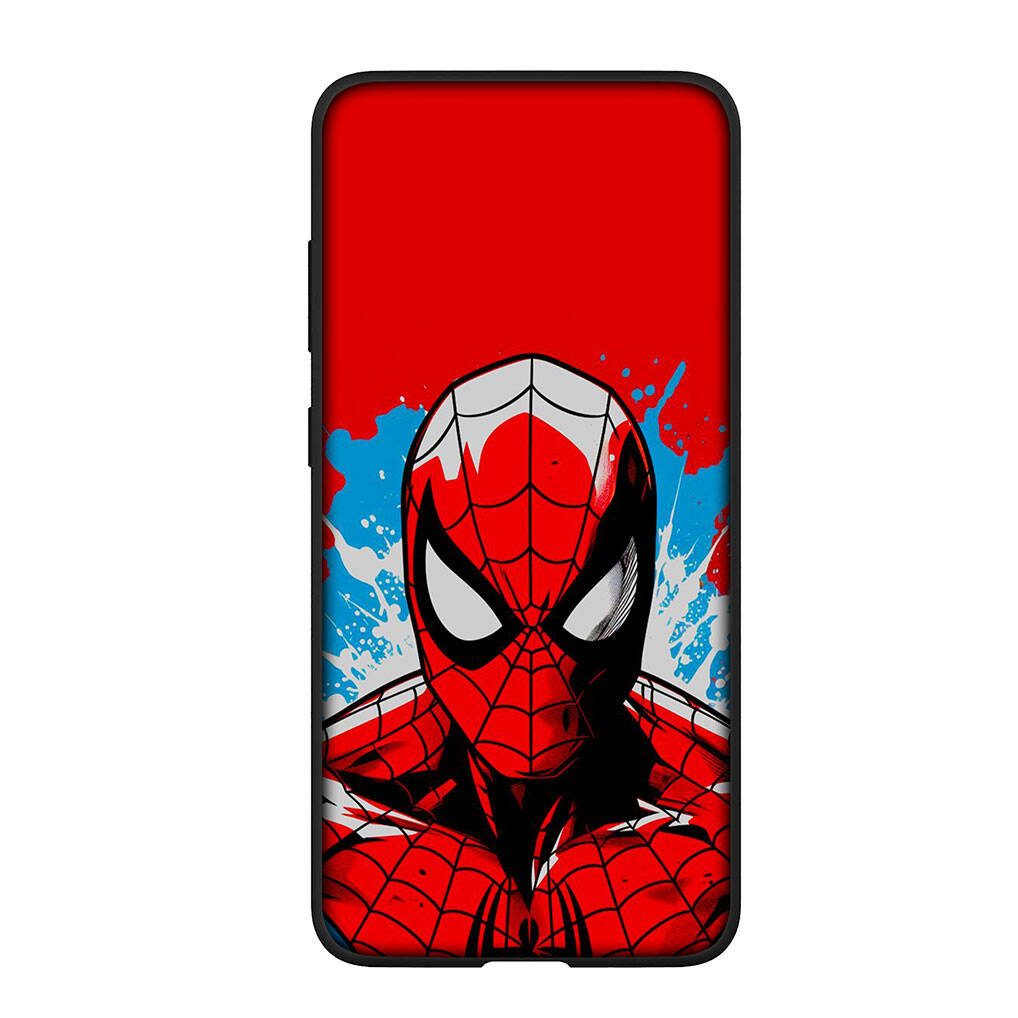 Dla Samsung Galaxy S25 S24 iPhone 17 16 15 Xiaomi Redmi Note 14 13 12 11 Plus Pro Max A57 Etui na telefon Kreskówka Spider-Man Marvel Spiderman OPPO Huawei