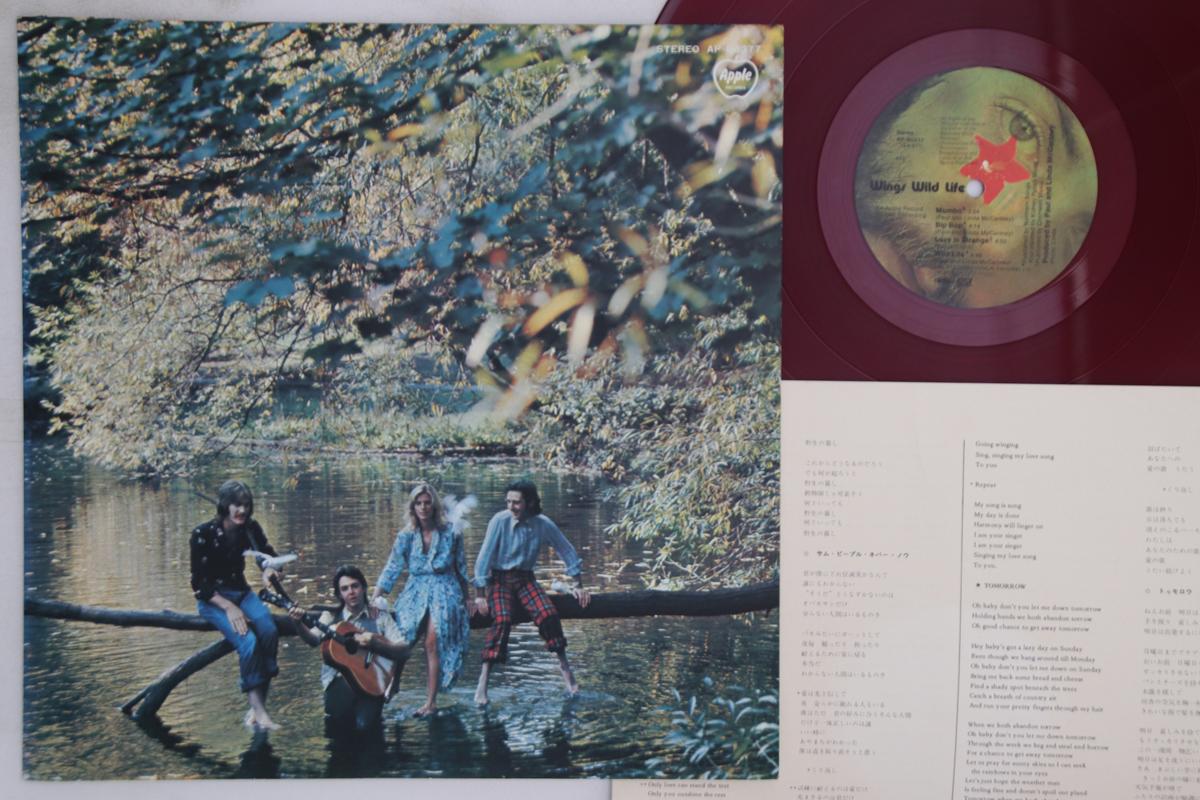 

LP Пластинка WINGS - Wild Life (- Красный винил) AP80377 APPLE 1971 Япония Рок Б/У