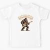 Bassquatch Bass Guitar – Funny Bassist Bigfoot Design Kids T-Shirt