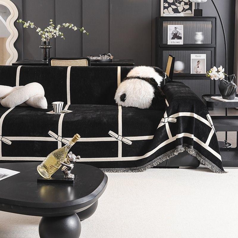 1pcs Chenille Sofa Covers Four Season Universal Anti Cat Scratching Couch Mat Hot Fashion Dustproof ArmChair Protector Towel