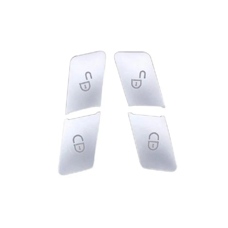 

2025 Hot Racing Grills Car Interior Door Seat Memory Lock Buttons Trim Covers Stickers Fit For Mercedes Benz C E Class W204 W212