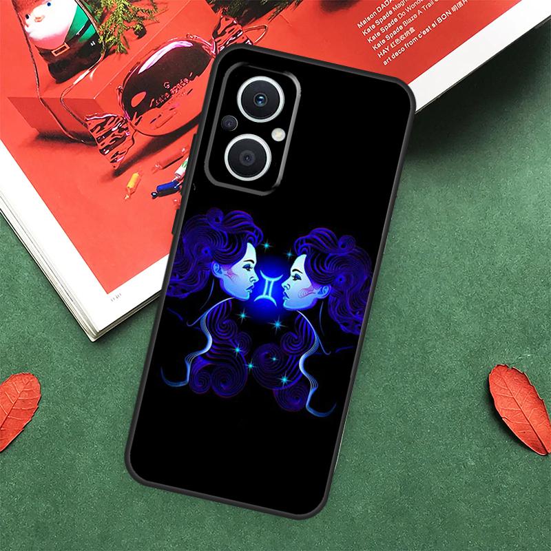 Twelve Constellations Case For OPPO Reno 10 11 12 13 14 Pro 11F 12F 13F 14F 7 8 Lite OPPO Find X9 X8 X5 Pro Cover