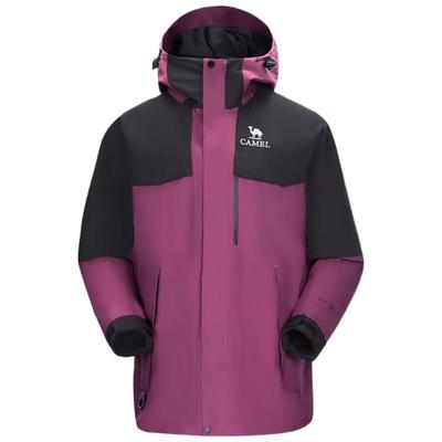 Camel Women's 3-in-1 Windproof Waterproof Outdoor Jacket