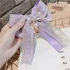 New Vintage Fabric Big Bow Brooch Lace Embroidery Bowkont Necktie Shirt Collar Fashion Jewelry Gifts for Women Accessories