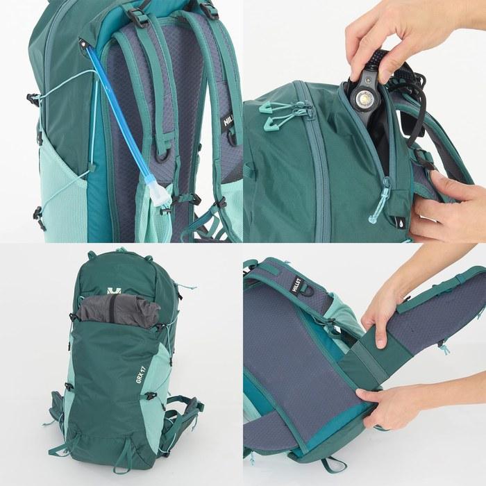 [Millet] GRX 17 Backpack MIS01304 Black-Noir (NEW LOGO) S [Back Length = 43cm]