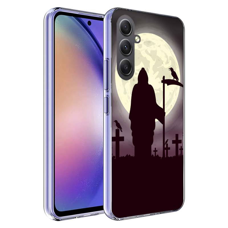 Death Grim Reaper Skull Phone Case For Samsung A70 A50S A40 A30 A20E A16 A26 A36 A56 A17 Galaxy Note 20 10 9 8 A71 A51 A41 A31 A