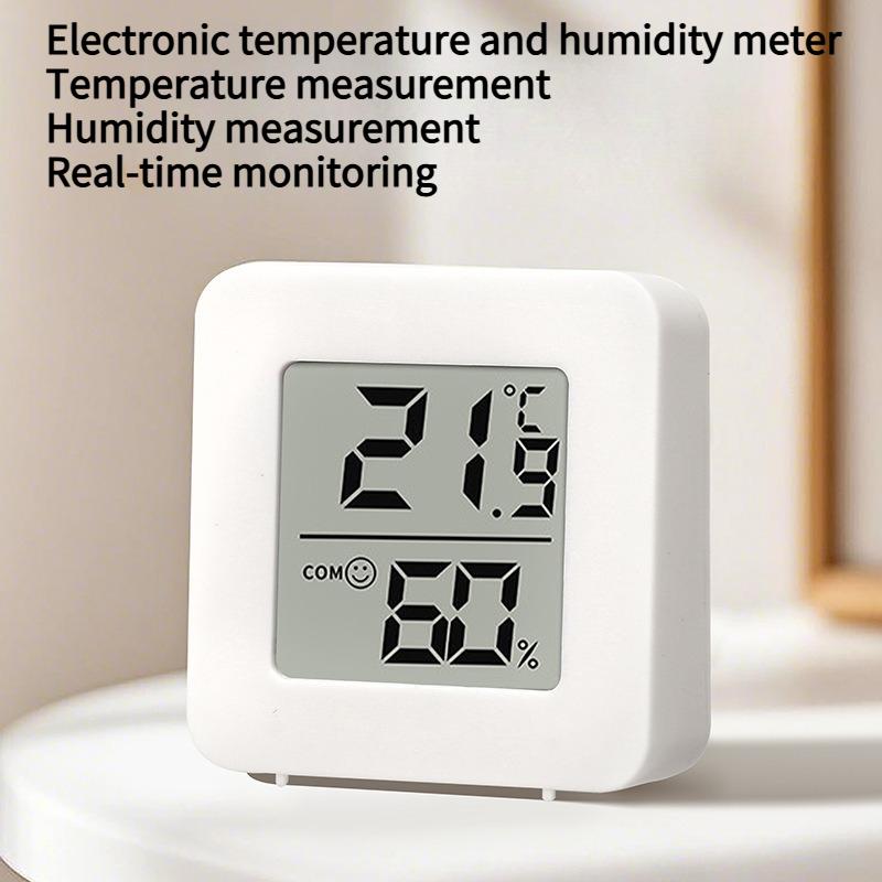 1PC household thermometer hygrometer indoor electronic intelligent digital display multi-function temperature measurement