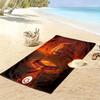 Galatasaray Dream Print Beach Towel, Large Soft Quick Dry Towel for Beach Camping Swimming