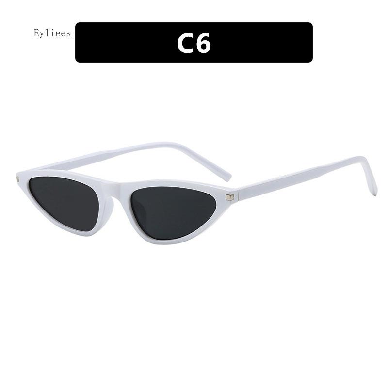 

Retro Brand Design Cat Eye Sunglasses Women Luxury Sexy High Quality Black Small Frame Sun Glasses