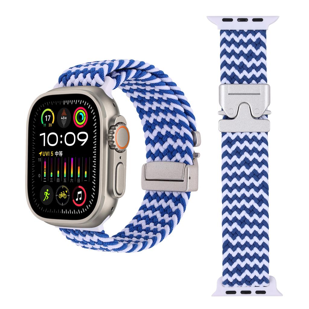 Parachute Strap For Apple Watch Ultra 3 2 Band 49mm 46mm 42mm 45mm 41mm 44mm Braided Nylon Bracelet iWatch 11 10 9 8 7 6 SE Belt