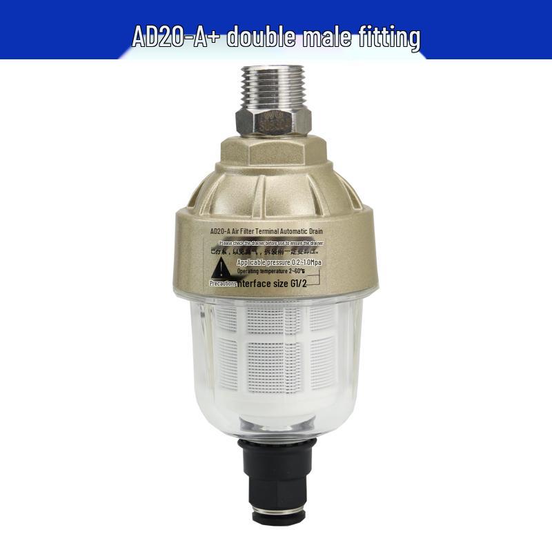

Translucent Mini Automatic AD20-A Air Compressor Filter Drain Valve