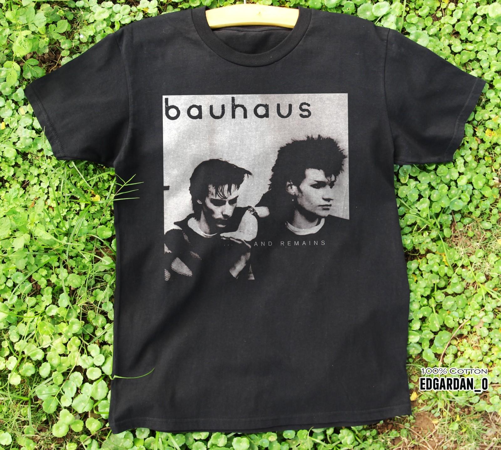 Bauhaus ...And Remains Album Cover Black Unisex T-shirt Size S-5XL S