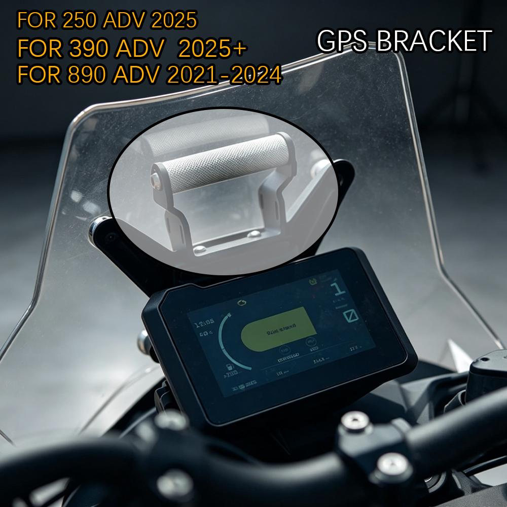 2021-2024 For 890 For 390 Adventure/X 390ADV/S 390X 390 R/X 2025-2026 Motorcycle Phone Holder Stand GPS Navigation Plate Bracket