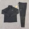 Costum de trening slim fit pentru bărbați Set cu bluză cu mânecă lungă și pantaloni Sport Sală Alergare Tot