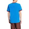 Adidas Originals Striped Crew Neck Slim Fit Raglan Short Sleeve T-Shirt Men Tops Blue JN5964