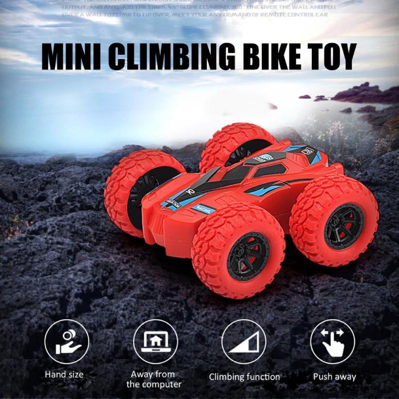 Fun Double-Side Vehicle Inertia Safety Crashworthiness Falling Resistance Shatter-Proof Model For Children Toy Car