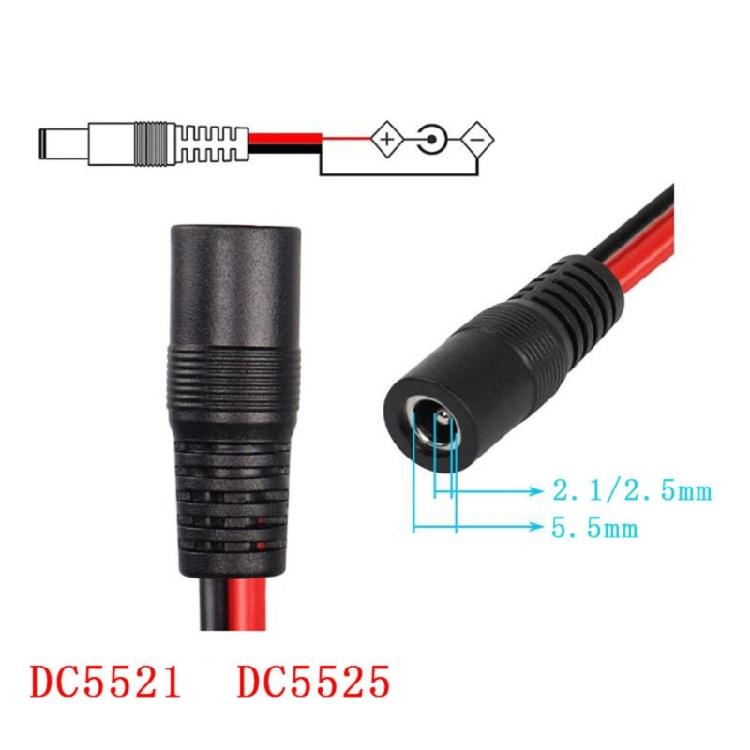 Heavy Duty XT30 Male To DC5521 Female Conversion Cable For Drones Batteries And Electronic Gadgets