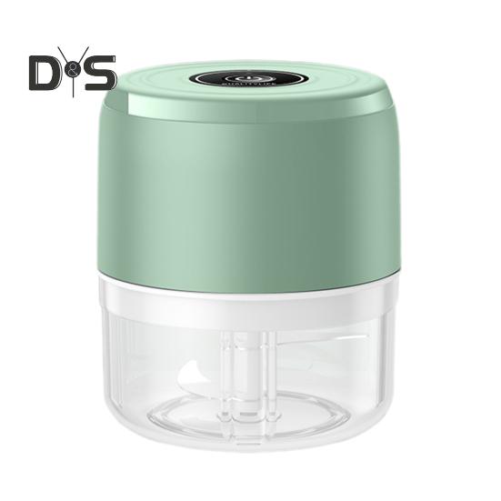 

Электрический мини-чеснокрезка USB перезаряжаемая мясорубка из нержавеющей стали кухонный комбайн 100 мл/250 мл многофункциональная мясорубка для дома и путешествий 100ML зелёный