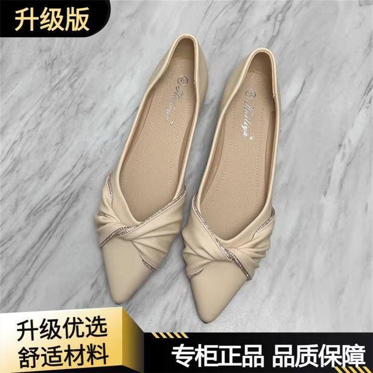 

Temperament zipper shallow mouth single shoes women s 2025 new spring and autumn Internet celebrity fashion versatile one pedal Oxford soft-sol 35