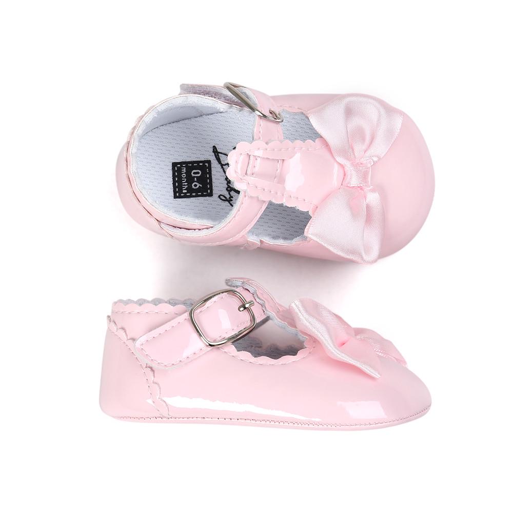 Baby Bowknot Princess Soft Sole Shoes Toddler  Casual Shoes