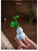 Creative Mini Ceramic Desktop Vase: Small Flower and Green Plant Hydroponic Bonsai Ornament for Indoor Decoration