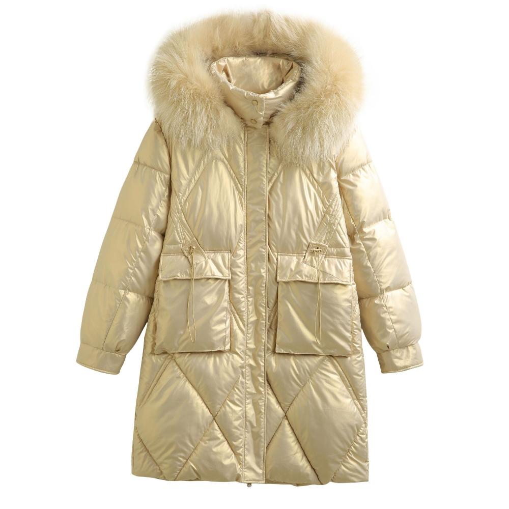 LJX 2024 Fashion Iarna Pluș Blat de damă Largi Jachetă de Toamnă Iarnă Elegantă Căptușeală de Lână Plis Mediu de Iarnă Top de Iarnă de Femei Palton îngroșat