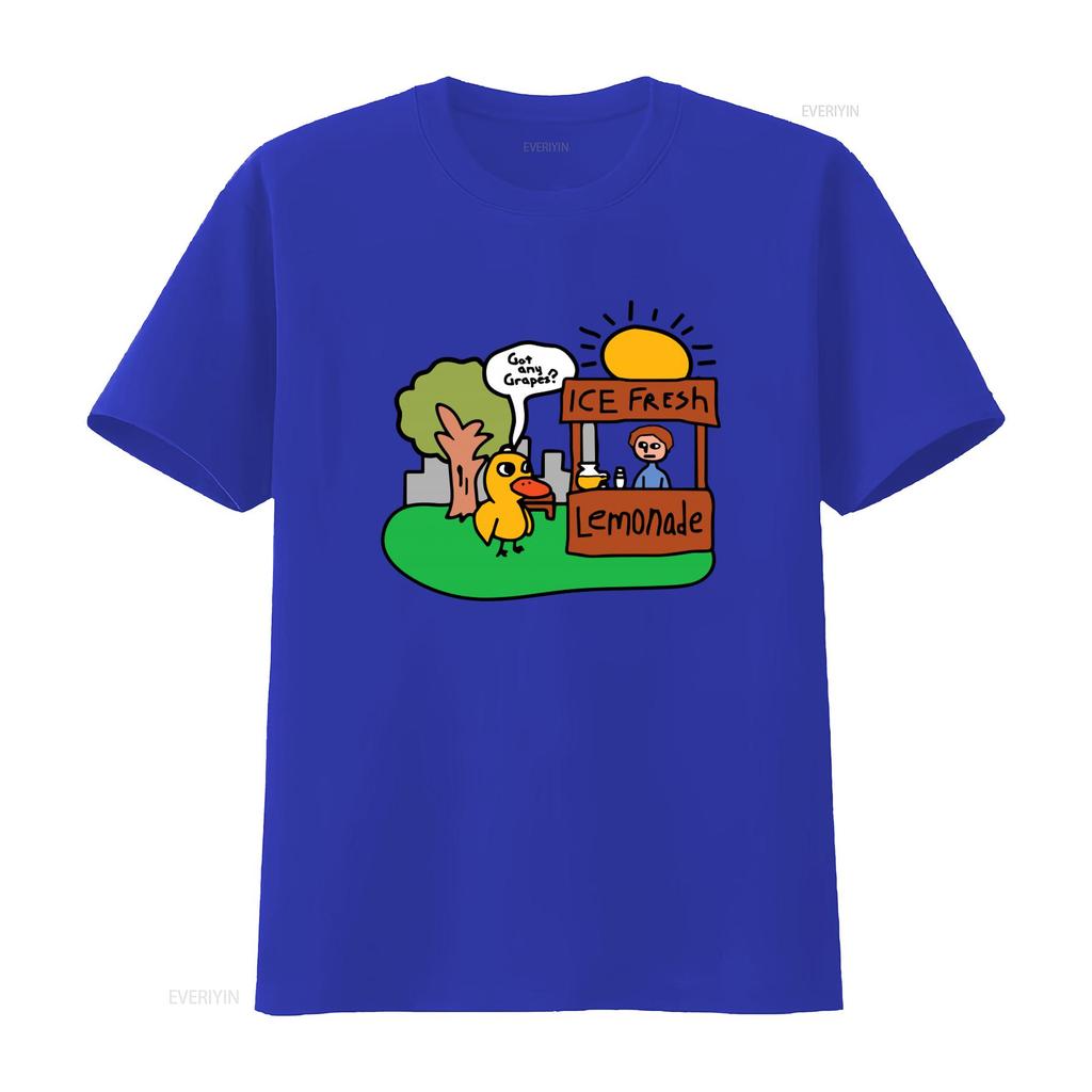 Hast du Trauben Zitronenlimonade Lustiges Entenlied Humor Kinder Limitierte Auflage Bestseller Meme T-Shirt P1597 Vintage Stilvoll