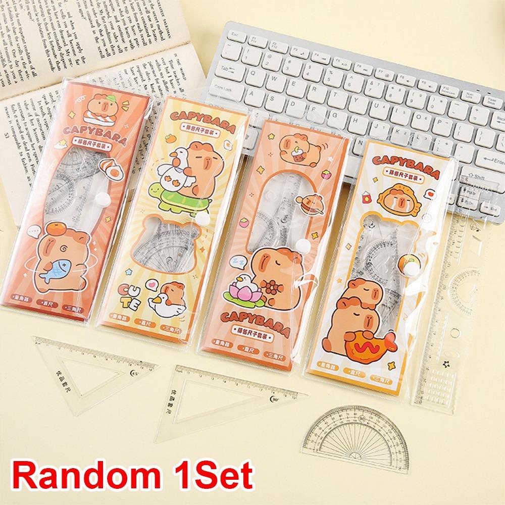 

Drawing Tools Soft Ruler Set Office Supplies Straight Ruler Creative Set Square Style 2