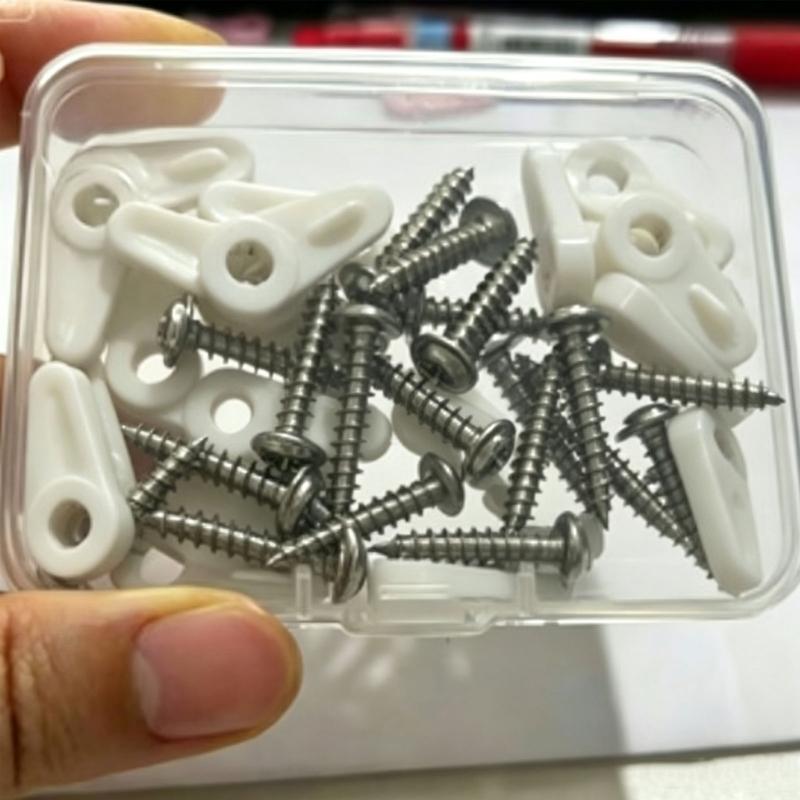 20Pcs Window Screen Retainer Holder Hardware for Fixing Door Mirror Glass Multipurpose Picture Frame Backing Clip