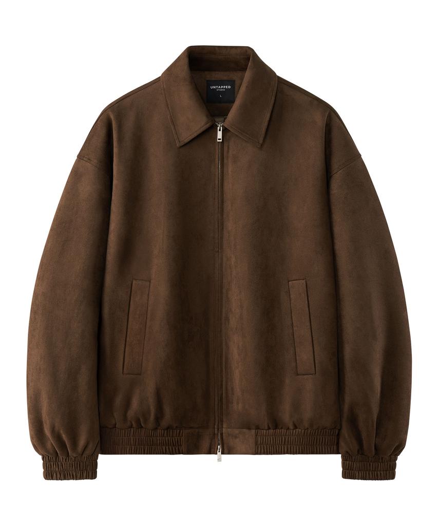 Untapped Studio 2Way Vegan Suede Blouson Jacket 3 Colors