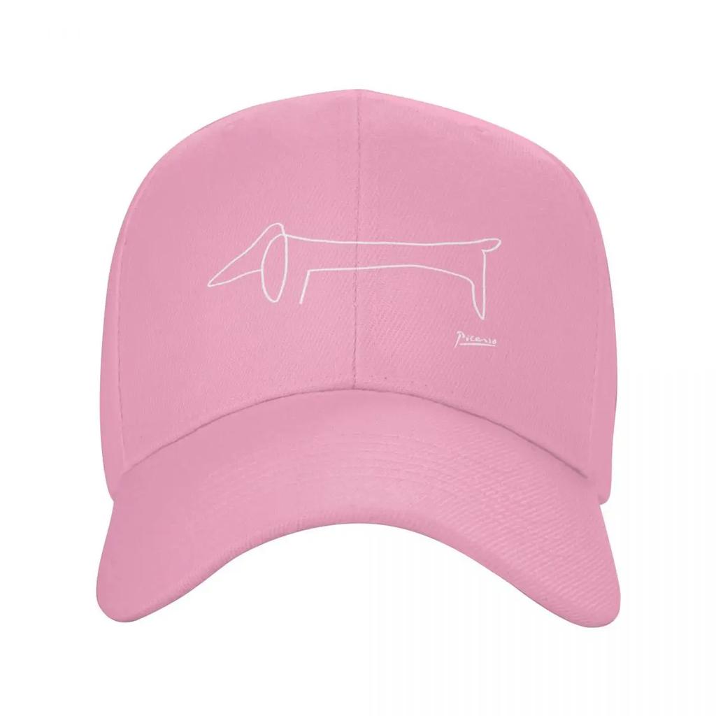Personalized Fashion Pablo Picasso Dog Dachshund Baseball Cap Women Unisex Adjustable Unisex Dad Hat Summer Sun Hat