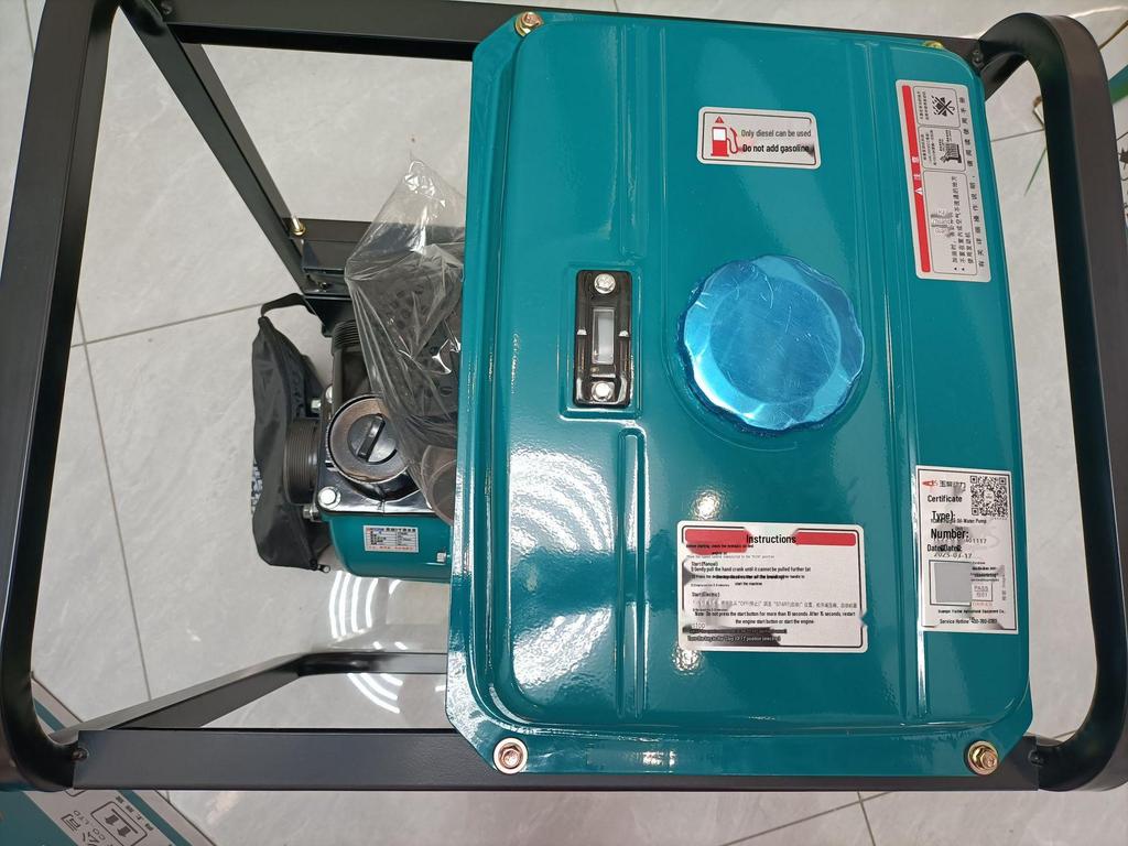 Yuchai 3/2 Inch Diesel Water Pump: Single Impeller, High Flow for Fire Rescue & Rural Irrigation