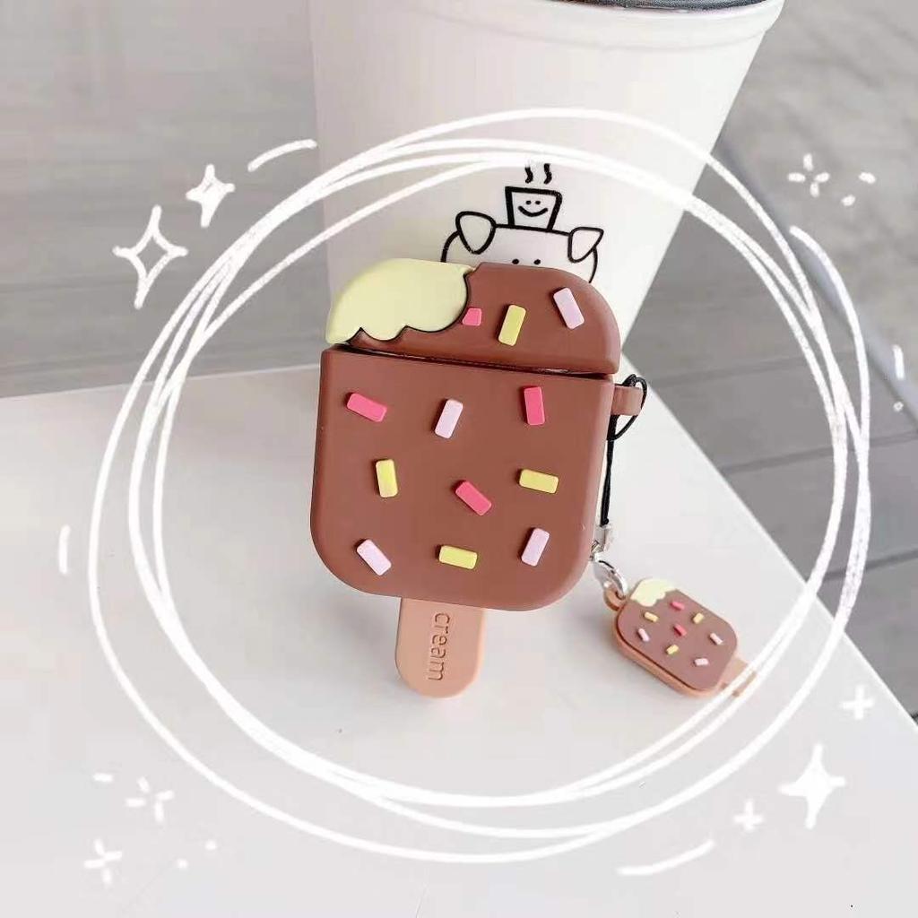 Die kreative Snack- und Getränke-AirPods Pro-Kopfhörerhülle ist kompatibel mit den kabellosen Bluetooth-Silikon-Schutzhüllen der Apple 2. und 3. Generation