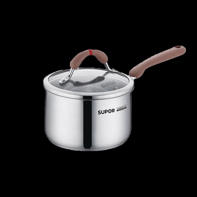Supor 304 Stainless Steel 16cm Milk Pot