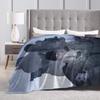 Resident Evils Village Warm Soft Blankets Girls Boys Plush Throw Blanket Comfortable Home Decor Flannel Bedspread Sofa Bed Cover