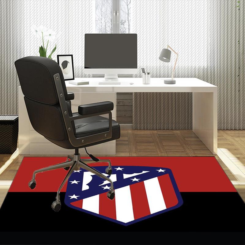 Club Atletico Mineiro Wappen Teppich, Stuhlunterlage, Teppich für Büro Schlafzimmer Wohnzimmer, Fußabtreter Dekoration Fan Geschenk Weihnachtsgeschenk