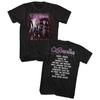 Cinderella Night Songs Album Black Adult T-Shirt