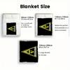 Alemannia 2D Flat Pattern Flannel Blanket High quality All Seasons Warmth and Comfort Perfect for Christmas Gifts.DMT0925078