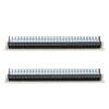 2PCS 660V 15A Wire Barrier Block Rail Type Wiring Terminal Bar Universal for Distribution System