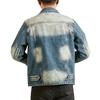 New Denim Jacket for Men's Retro Multi-pocket Jacket Wash Nostalgic Denim Jacket