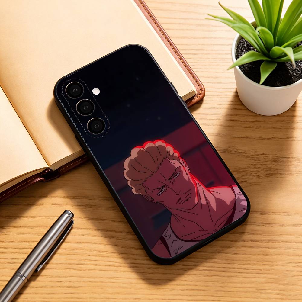 

Jujutsu K-Kinji Hakari Phone Case For Samsung Galaxy A73,A72,A71,A70,A53,A52,A51,Others Soft Black Cover Samsung a73 5g