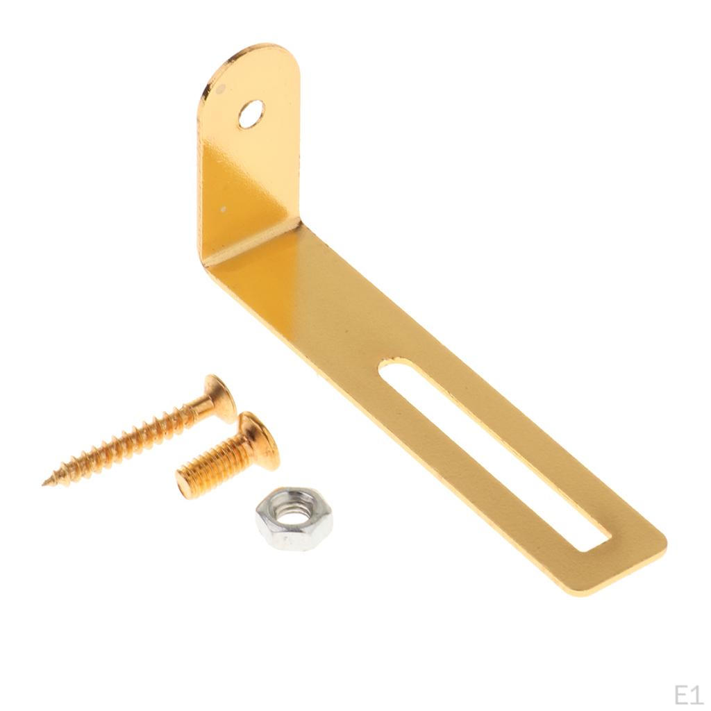 1 Set of Pickguard Bracket with Screw Replacement for Electric Guitars