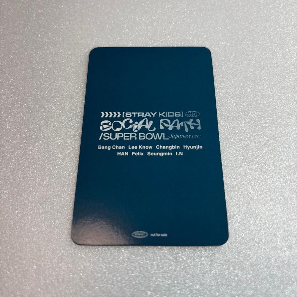 [USED] Stray Kids Bang Chan Social Path Lucky Doll Trading Card