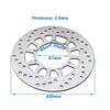 Motorcycle Front Brake Disc Rotor For Yamaha XTZ125 2004-2010 TW125 1999-2004 YZ125 YZ250 S/T DT125 LC 1986 1987 DT200 2LR 1987