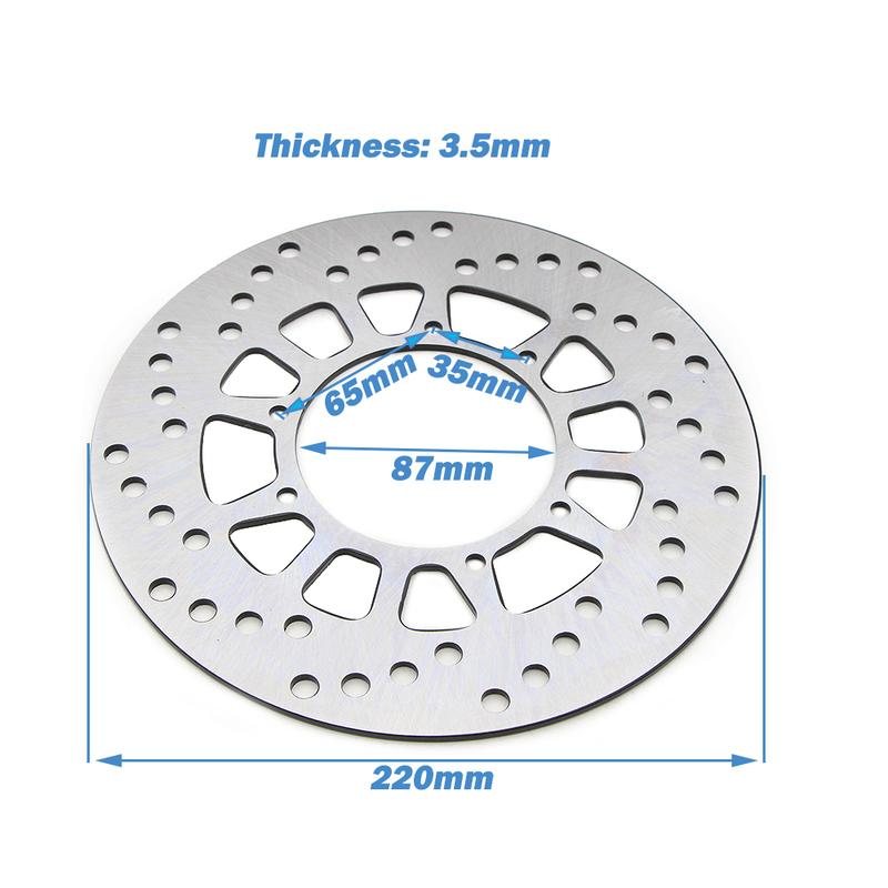 Motorcycle Front Brake Disc Rotor For Yamaha XTZ125 2004-2010 TW125 1999-2004 YZ125 YZ250 S/T DT125 LC 1986 1987 DT200 2LR 1987